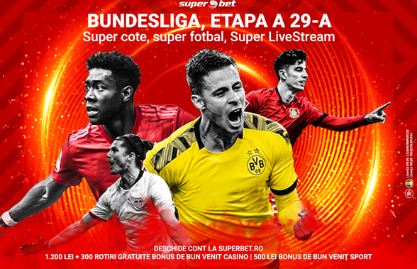 Bayern e aproape campioană, dar spectacolul din Bundesliga nu se oprește. Prinde SuperCotele etapei a 29-a!