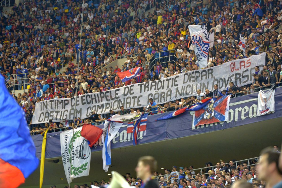 Bannere Steaua - Dinamo - evergreen