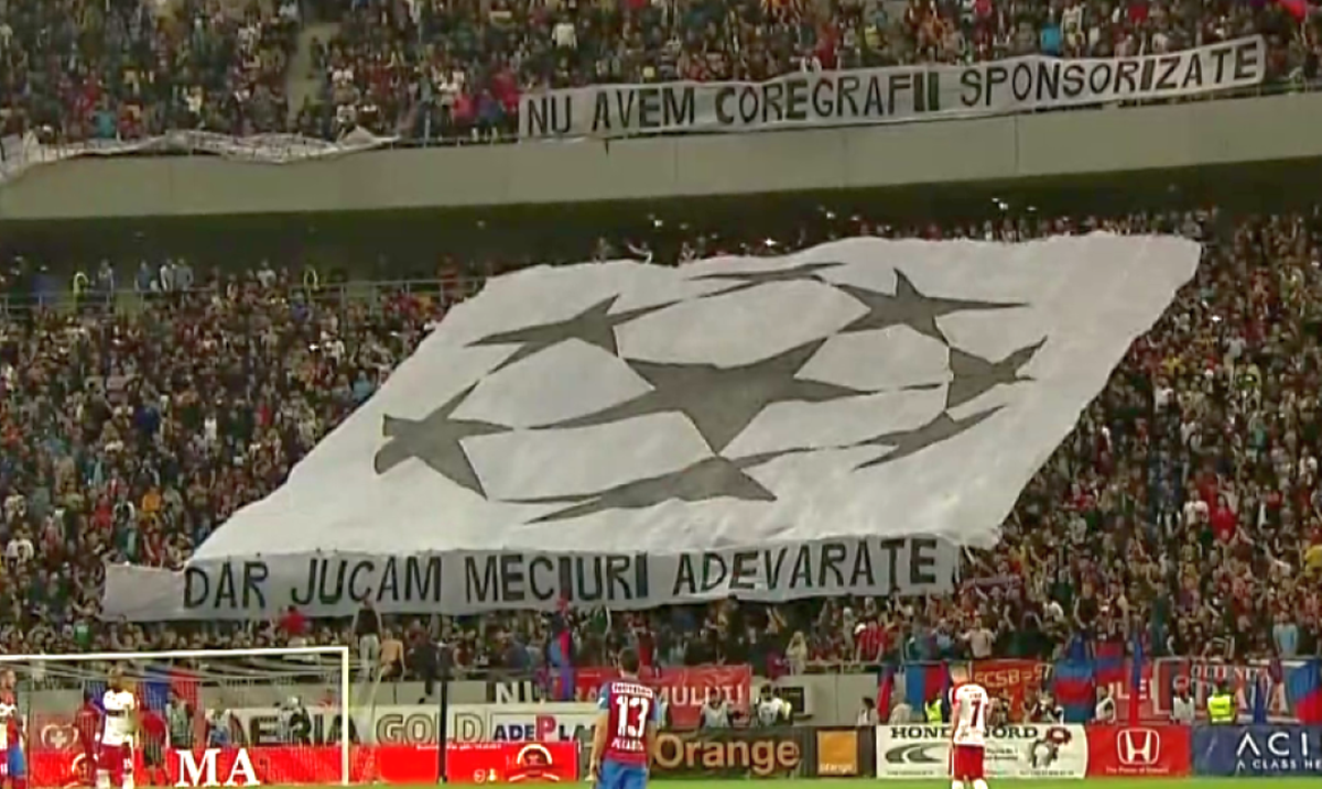 Bannere Steaua - Dinamo - evergreen