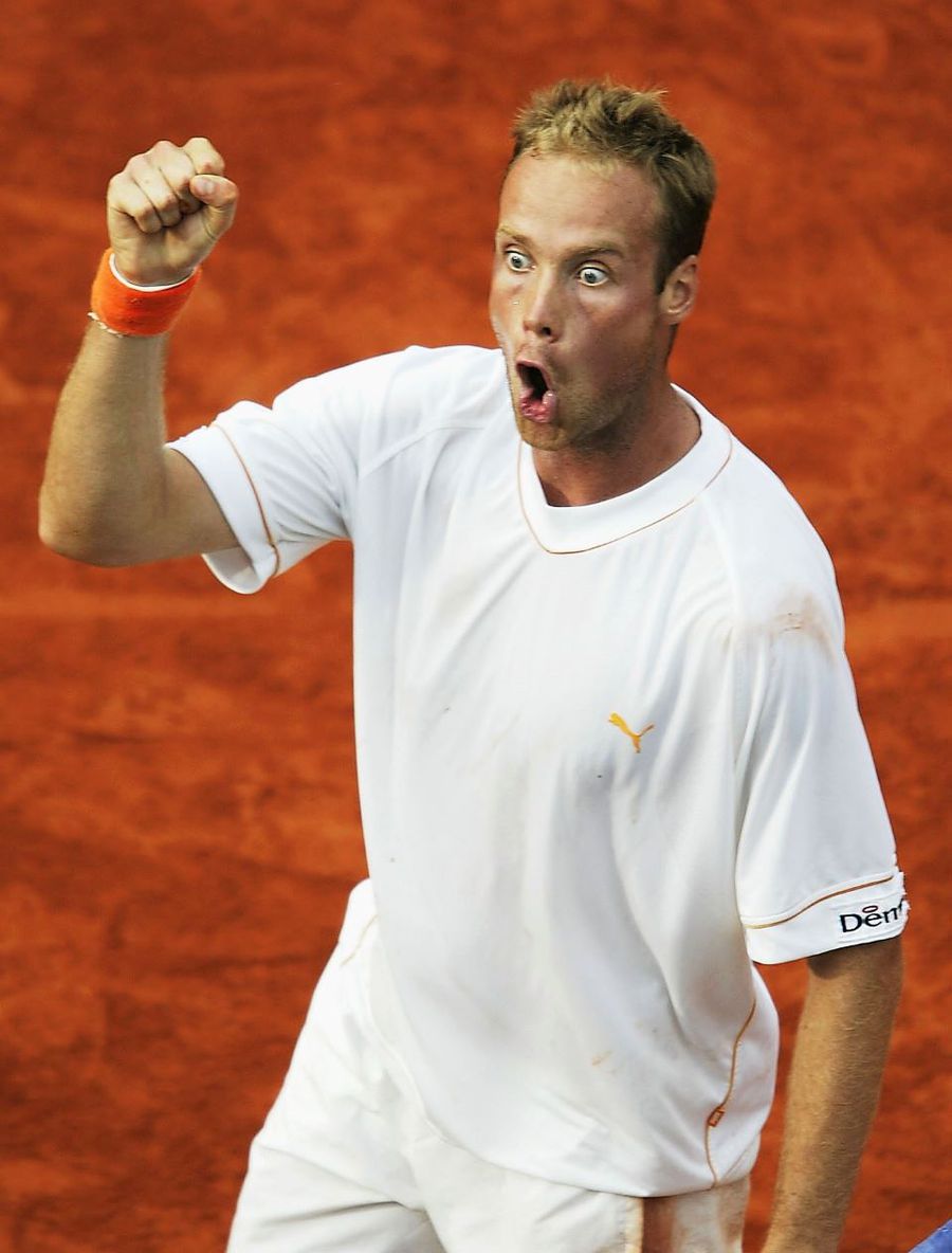 Martin Verkerk și felul său particular de a se bucura Foto Guliver/GettyImages