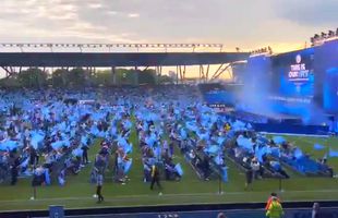 Scene incredibile la baza de pregătire a lui Manchester City, în timp ce elevii lui Guardiola ieșeau pe teren în finala Ligii