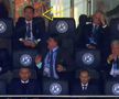 Președintele FRF, Răzvan Burleanu, asistă la meci alături de alți membri ai Comitetului Executiv UEFA