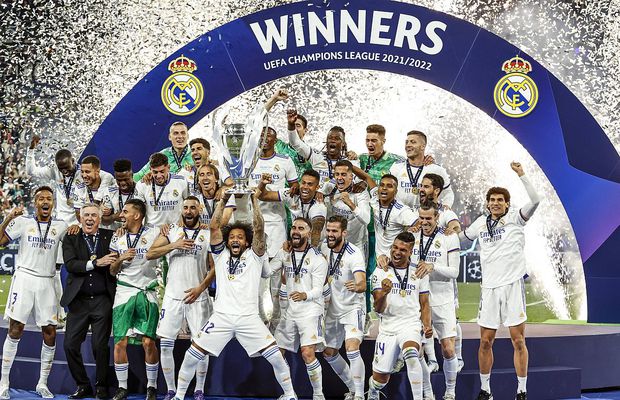 Real Madrid este Champions League. Sau invers! Eroii Madridului: Courtois - portarul anului, Benzema - Balonul de Aur