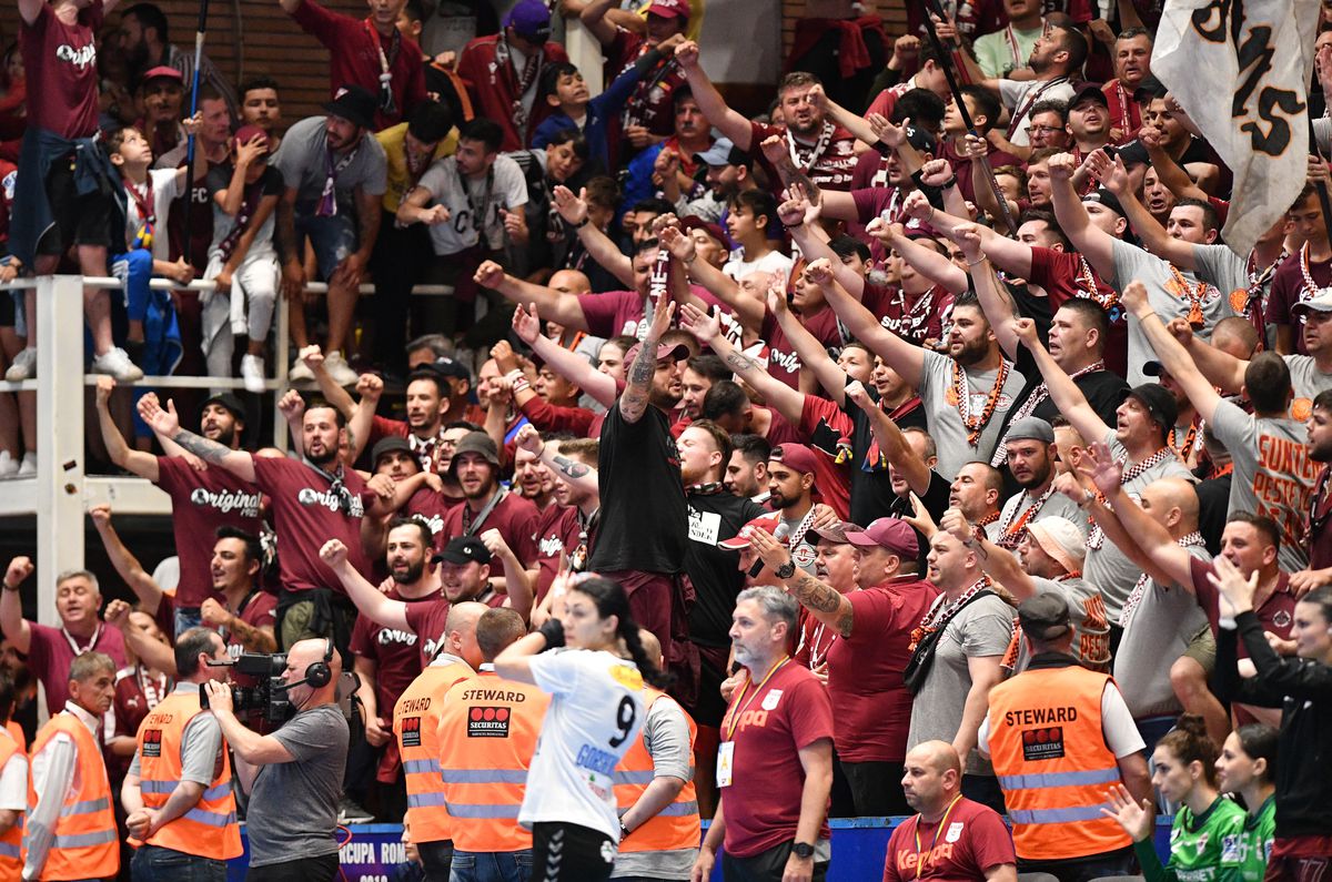 Rapid, campioana României după 19 ani! CSM București a câștigat degeaba cu Minaur Baia Mare