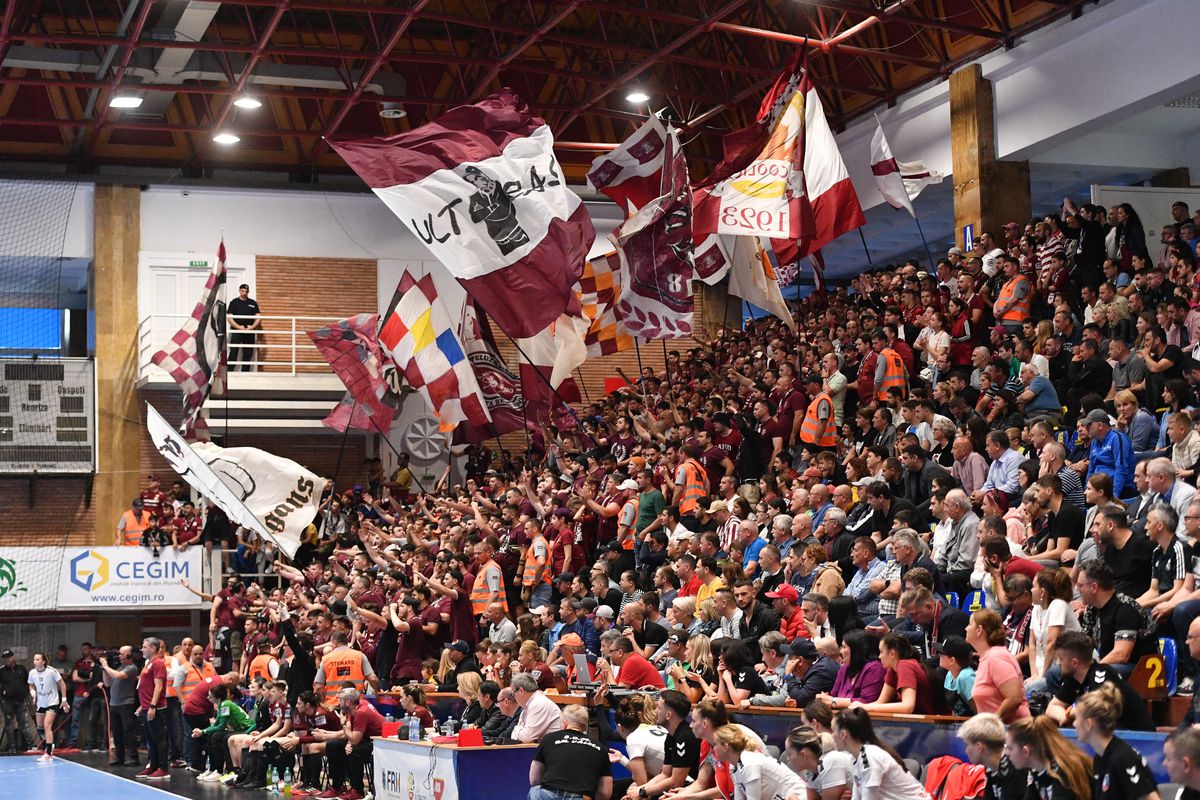 SCM Rm. Vâlcea - Rapid, meci de titlu handbal