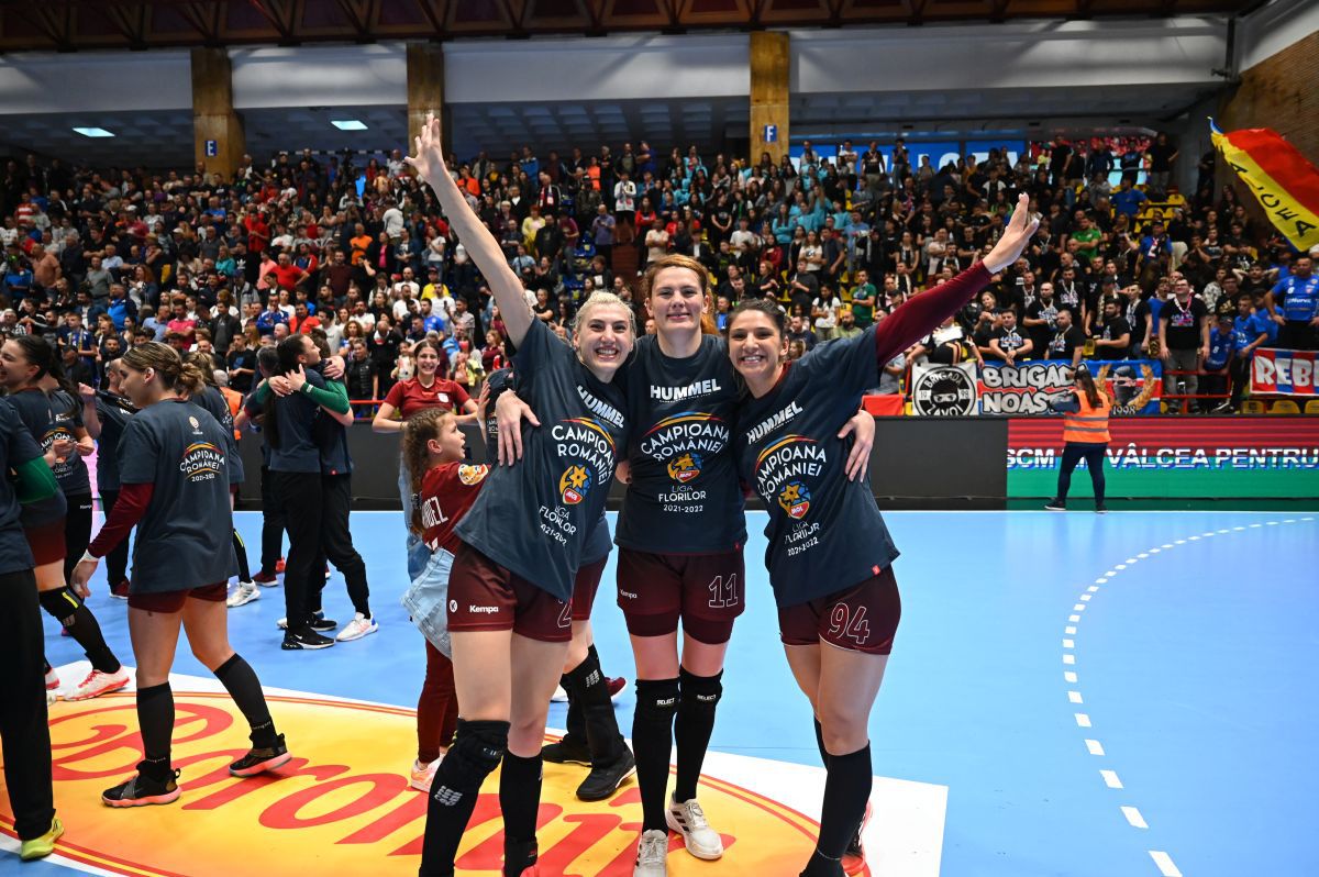 Rapid, campioana României după 19 ani! CSM București a câștigat degeaba cu Minaur Baia Mare