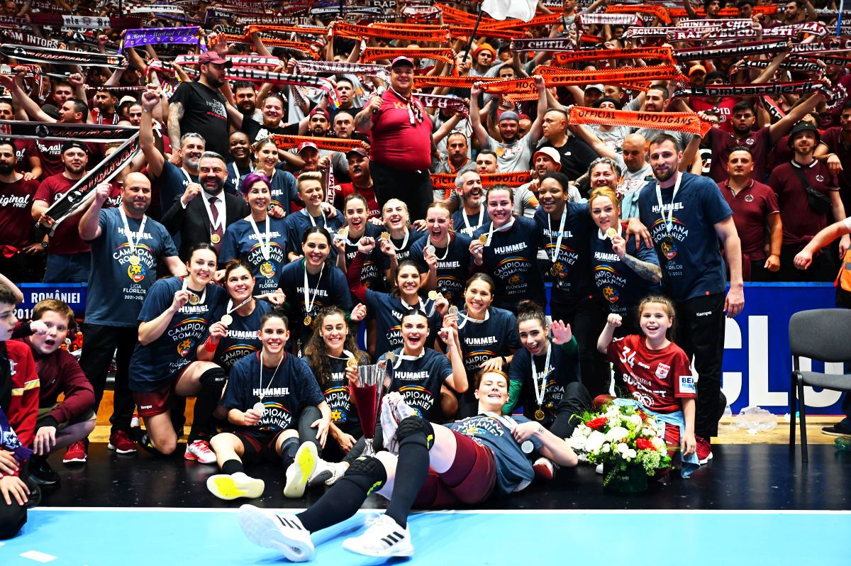 SCM Rm. Vâlcea - Rapid, meci de titlu handbal