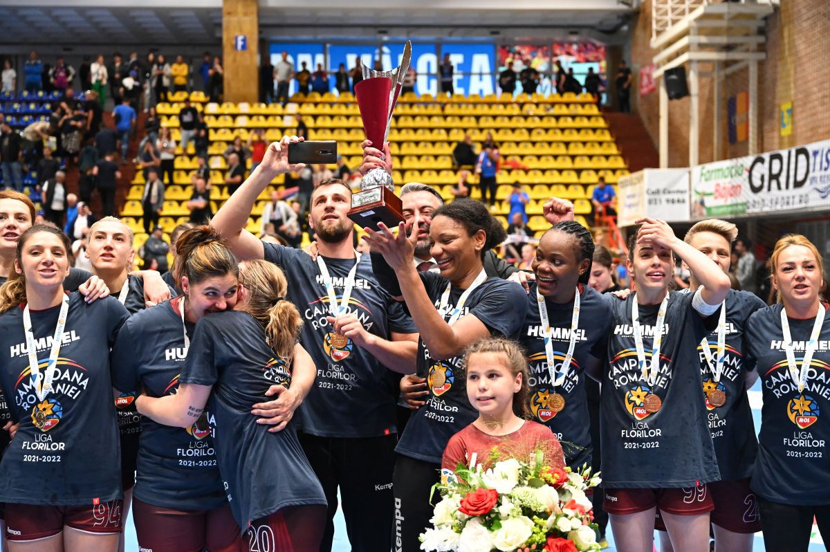 Rapid, campioana României după 19 ani! CSM București a câștigat degeaba cu Minaur Baia Mare