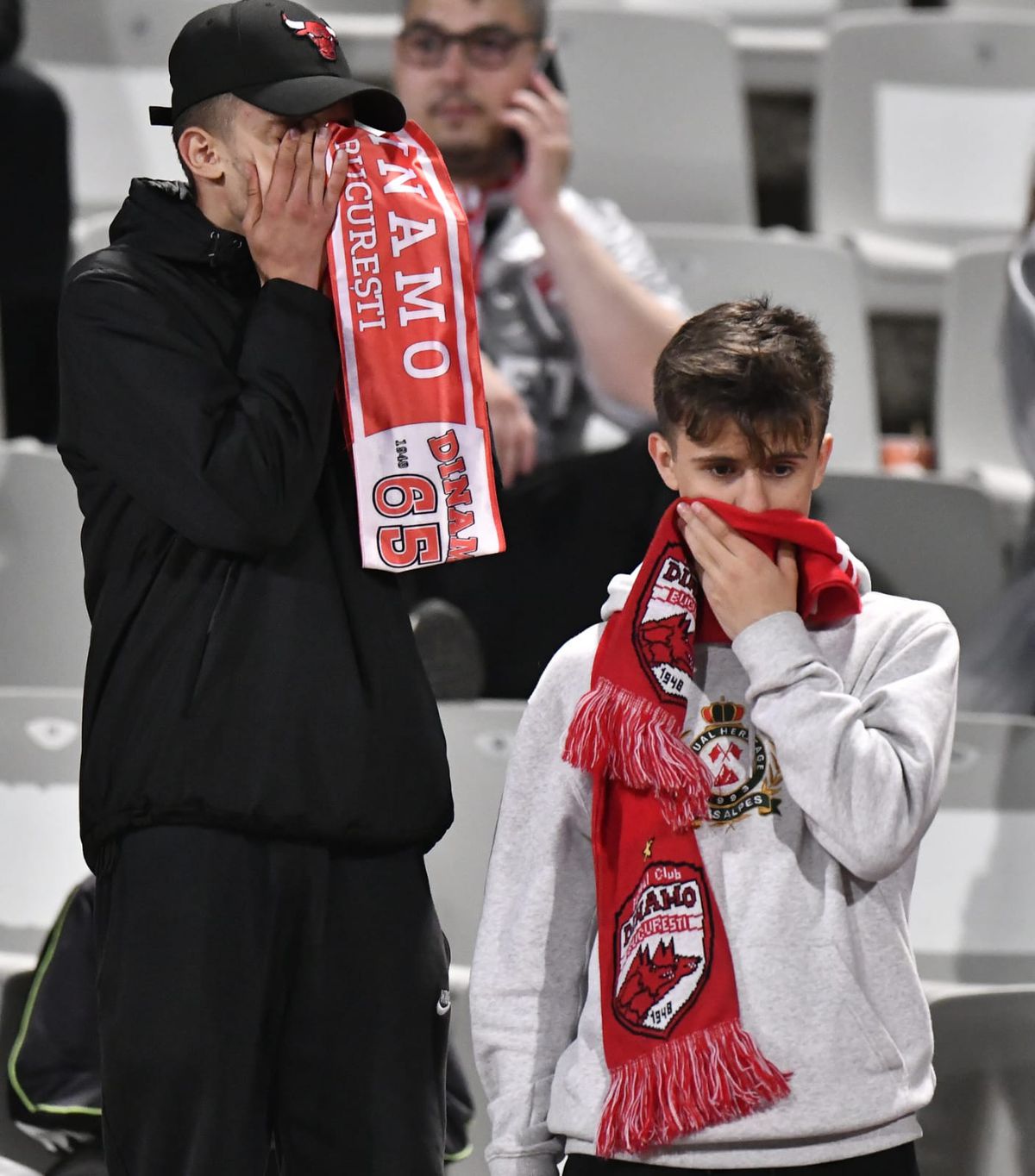 Imaginile durerii după Dinamo - U Cluj