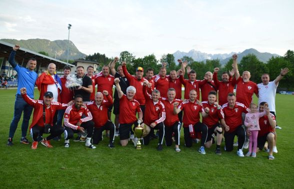 Old Boys UTA Bătrâna Doamnă a câștigat turneul internațional de la Kossen, Austria