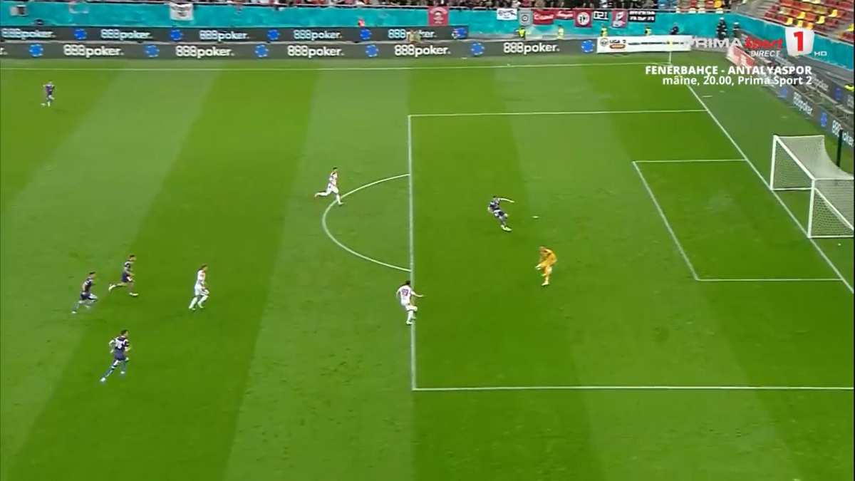 Gol superb marcat de Alexandru Pop în Dinamo - FC Argeș