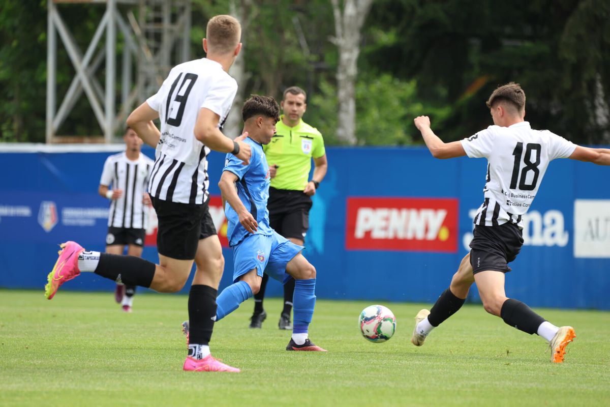 CSA Steaua - U Cluj, finala Ligii Elitelor U17