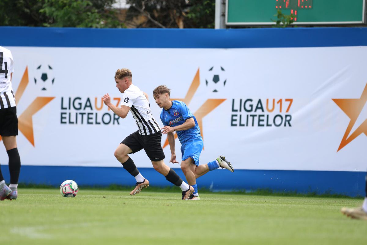 CSA Steaua - U Cluj, finala Ligii Elitelor U17