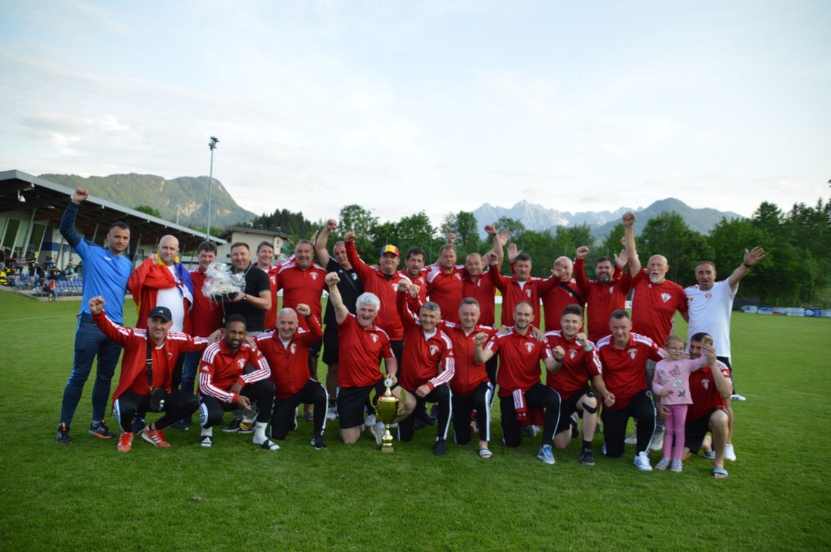 Old Boys UTA Bătrâna Doamnă a câștigat turneul internațional de la Kossen, Austria