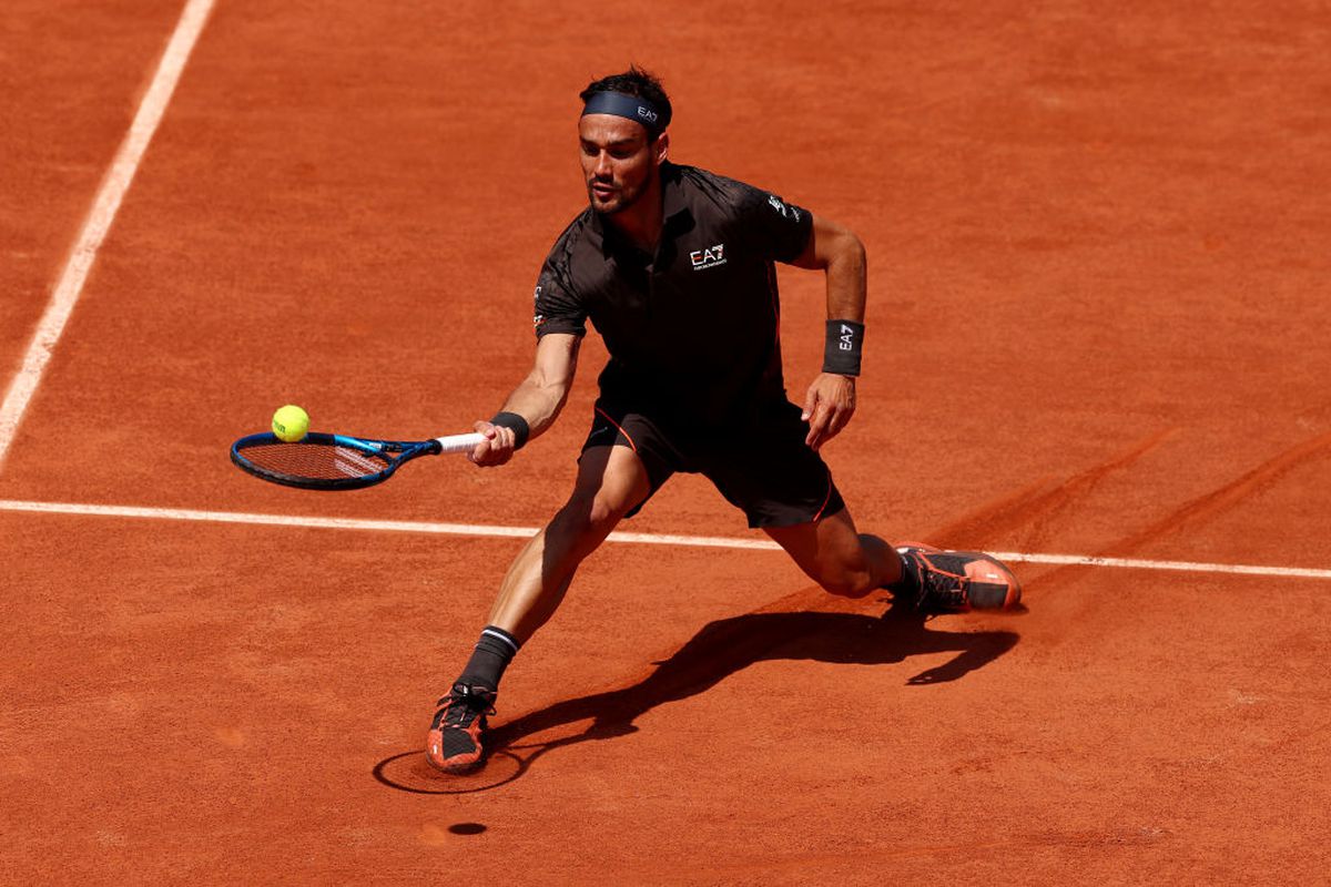 Felix Auger-Aliassime, eliminat de Fognini în primul tur de la Roland Garros 2023