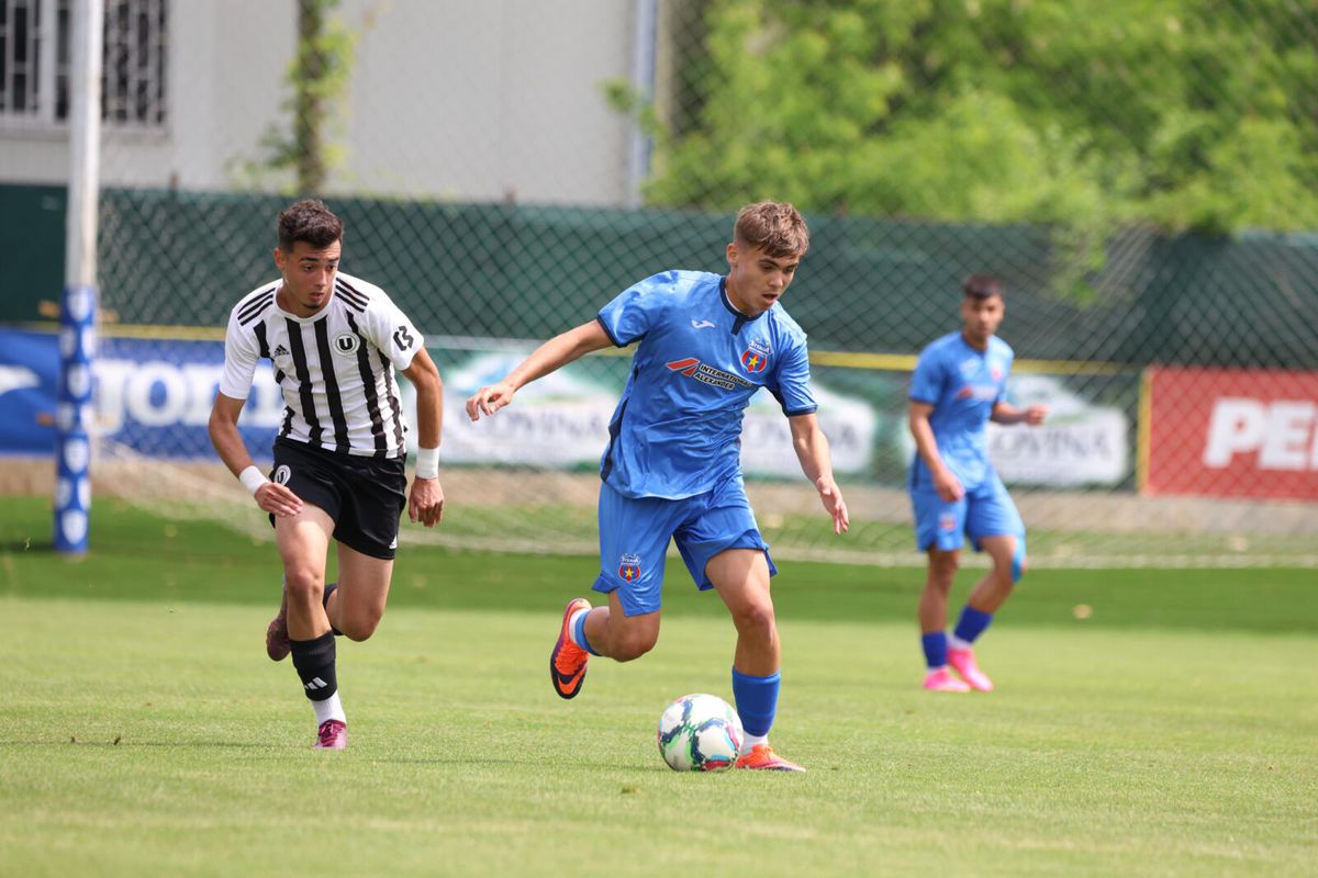 CSA Steaua - U Cluj, finala Ligii Elitelor U17