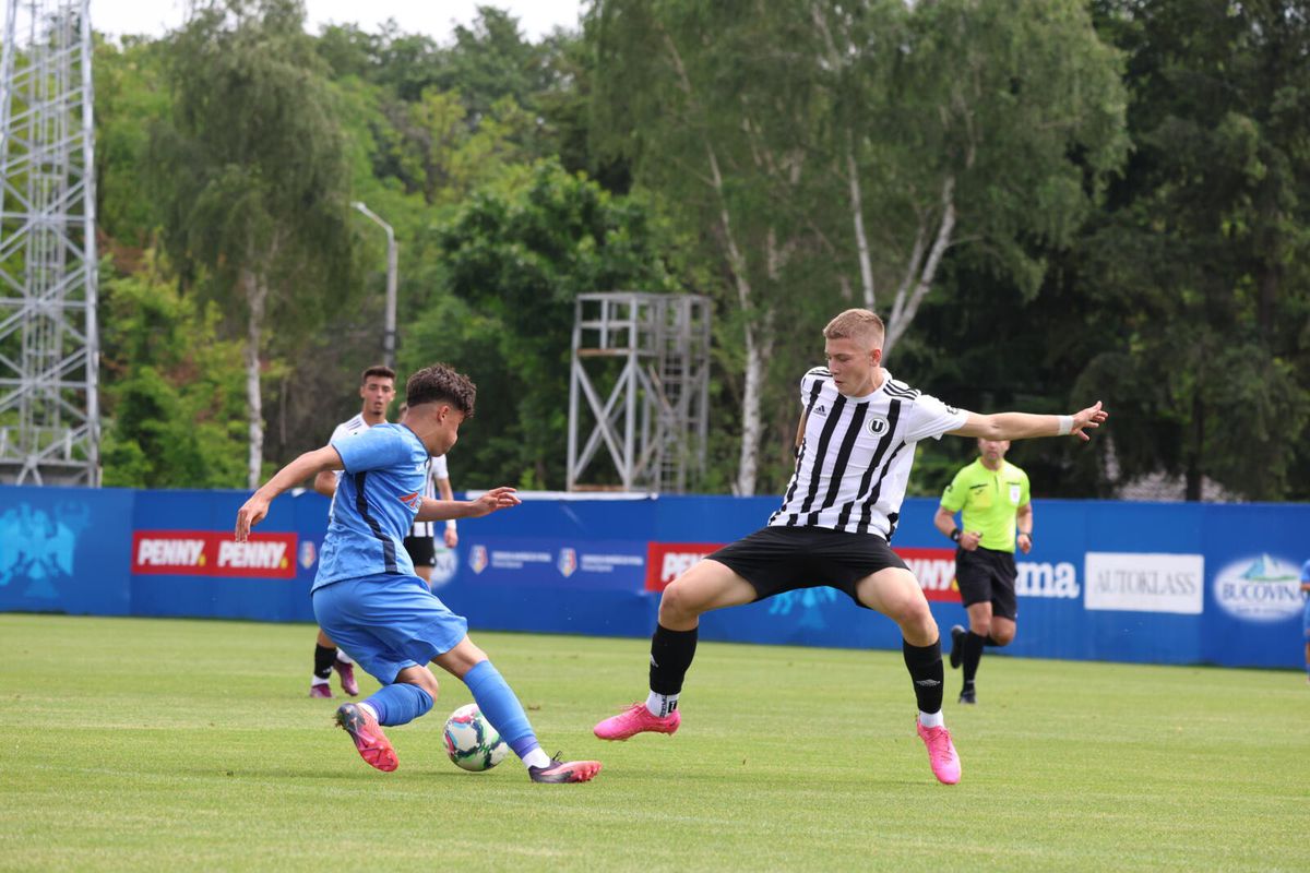 CSA Steaua - U Cluj, finala Ligii Elitelor U17