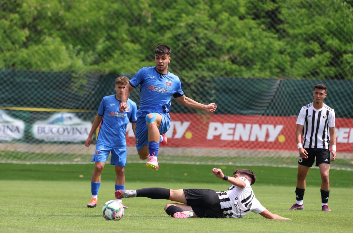 CSA Steaua - U Cluj, finala Ligii Elitelor U17