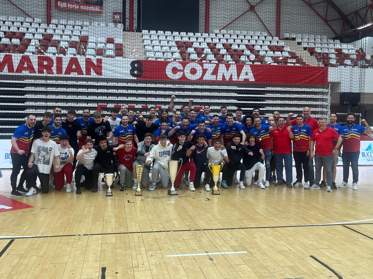 Dinamo a sărbătorit câștigarea campionatului la handbal masculin