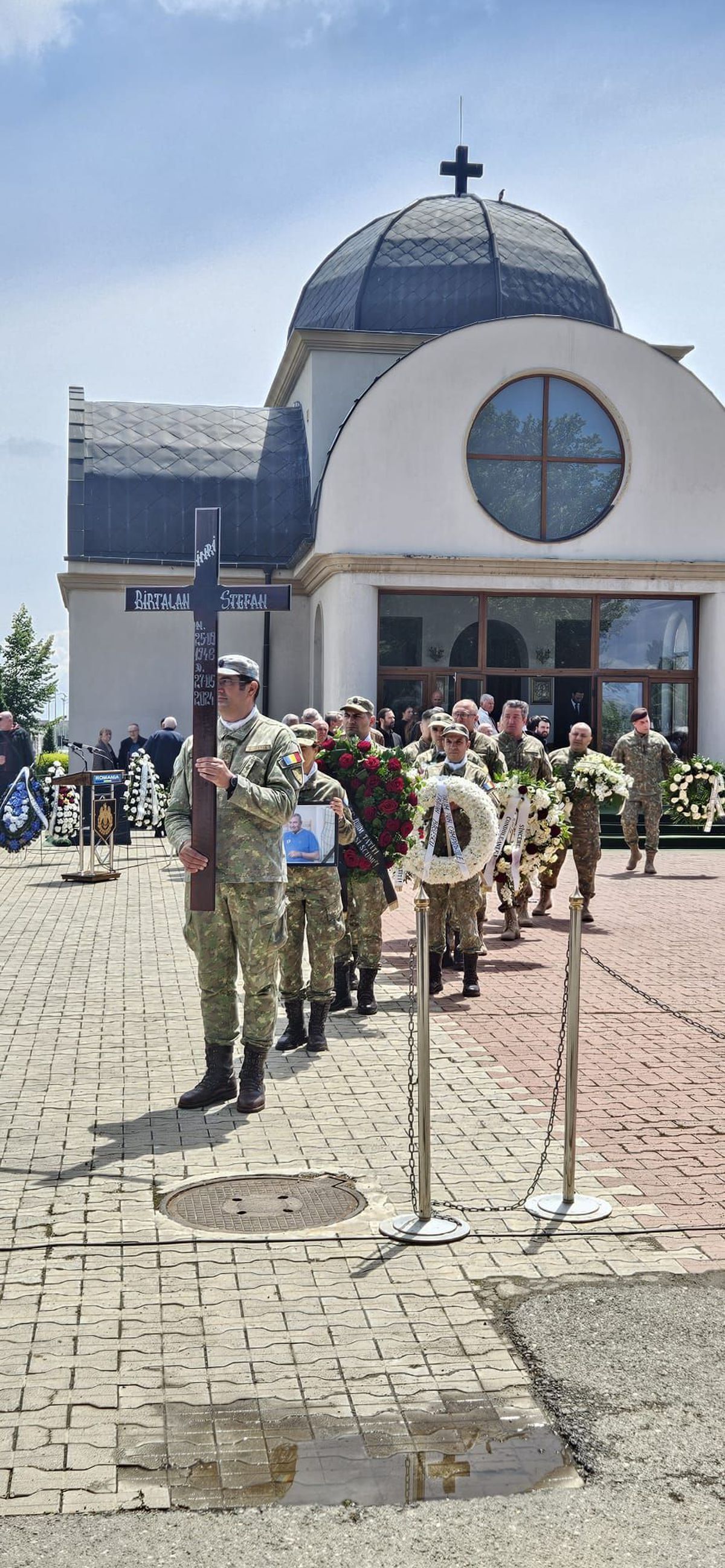 Marele Ștefan Birtalan a fost înmormântat cu onoruri militare în Cimitirul Ghencea