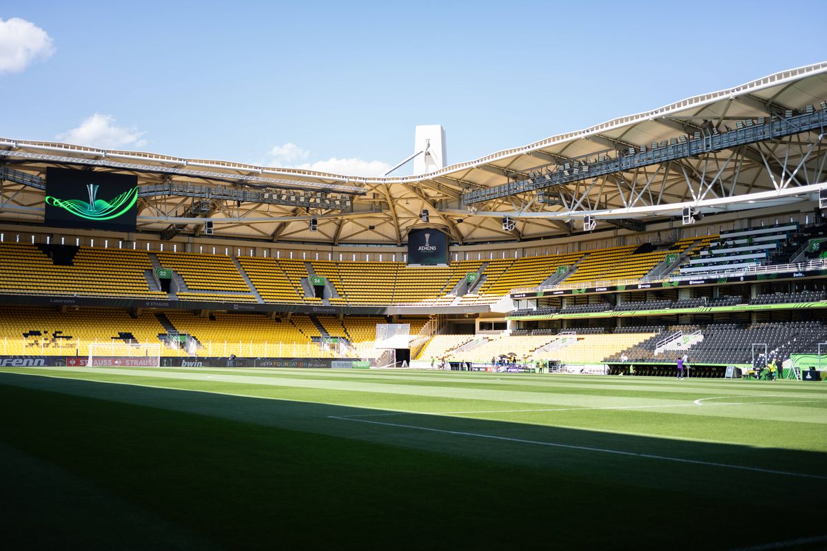 Guantanamo, varianta cu zei » Cum s-a transformat OPAP Arena înaintea finalei Conference League