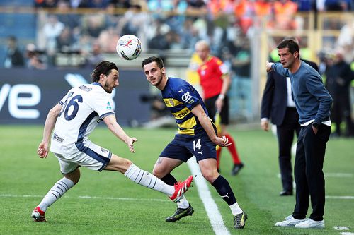 Cristi Chivu, la margine în recentul Parma - Inter 2-2 // foto: Imago Images