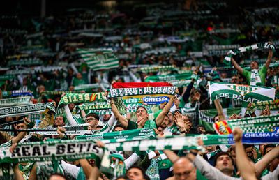 Fotbalul înseamnă unitate! » Stadionul Benito Villamarin, îmbrăcat în haine de sărbătoare cu ocazia finalei Conference League