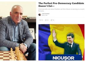 Din SUA, Garry Kasparov se folosește de victoria lui Nicușor Dan pentru a-i învăța pe americani: „Oricine vrea să-l doboare pe Trump, luați exemplu!”