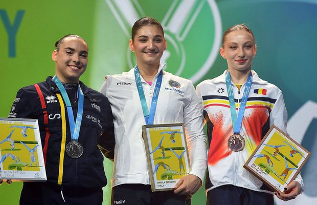 Ana Maria Bărbosu, medalie de bronz la individual compus în cadrul Campionatelor Europene » România nu mai urcase pe podium în această probă de doisprezece ani