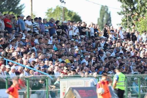 Suporterii lui CSM Focșani / FOTO: Facebook