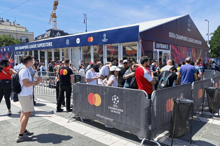 Imagini din fanzone-ul din Budapesta FOTO: Ionuţ Iordache (GSP)