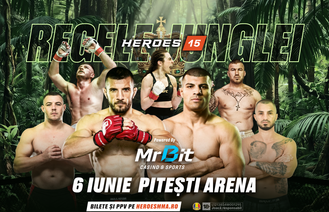 MrBit la Heroes 15: Sportul și adrenalina se întâlnesc în ring