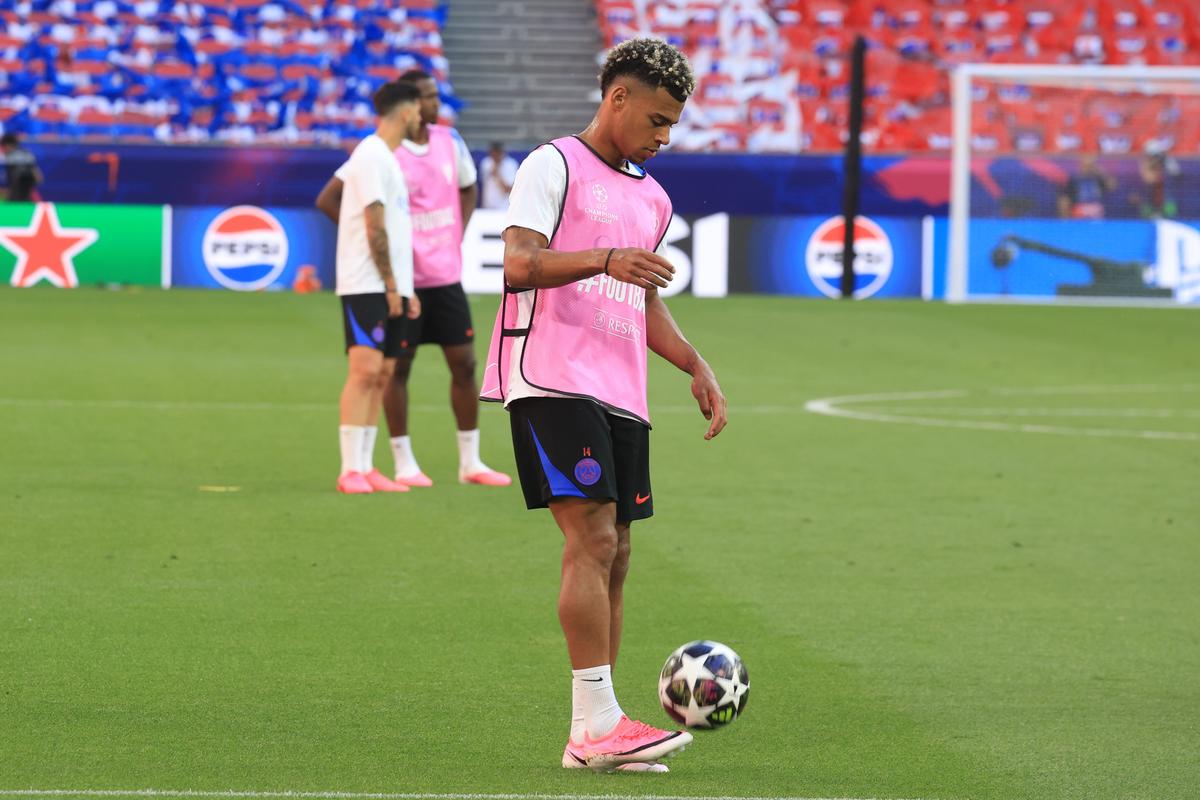 Imagini de la antrenamentul oficial al lui PSG