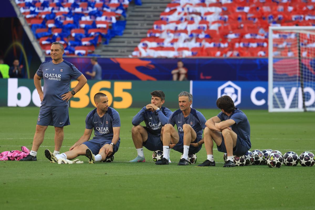 Imagini de la antrenamentul oficial al lui PSG