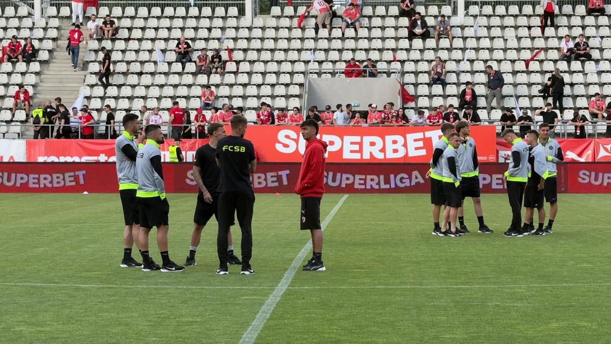 Dinamo - FCSB, imagini înainte de meci