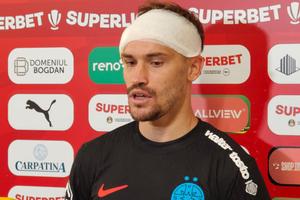 Darius Olaru le-a răspuns fanilor dinamoviști după scandările de la schimbare: „M-am simțit important. Aș fi vrut să strige și mai mulți”