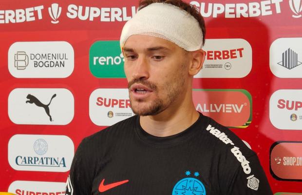 Darius Olaru le-a răspuns fanilor dinamoviști: „M-am simțit important” » Cuvântul jignitor strigat în direcția lui