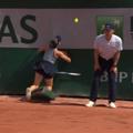 Zeynep Sonmez s-a accidentat la Roland Garros/Foto: X (edgeAI)