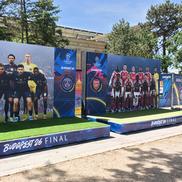 Imagini din fanzone-ul din Budapesta FOTO: Ionuţ Iordache (GSP)