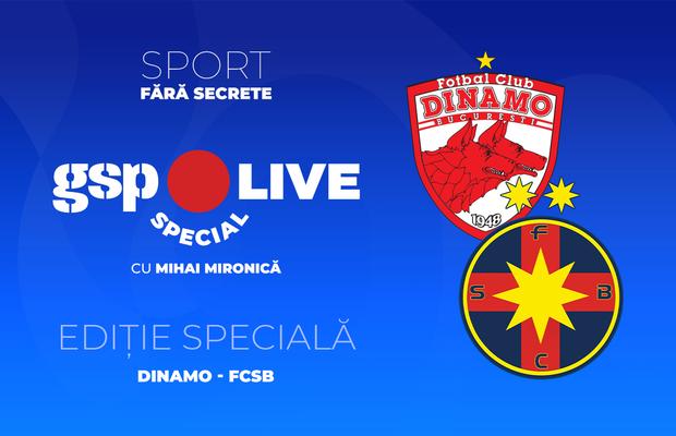 Dinamo - FCSB, meci decisiv pentru Conference League » Dezbatem la GSP Live Special