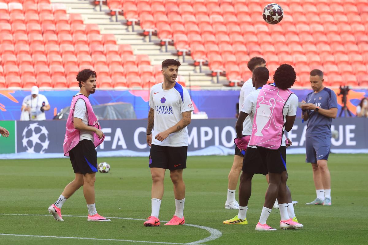 Imagini de la antrenamentul oficial al lui PSG