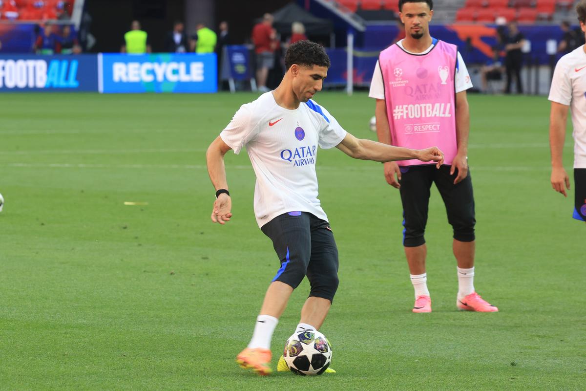 Imagini de la antrenamentul oficial al lui PSG