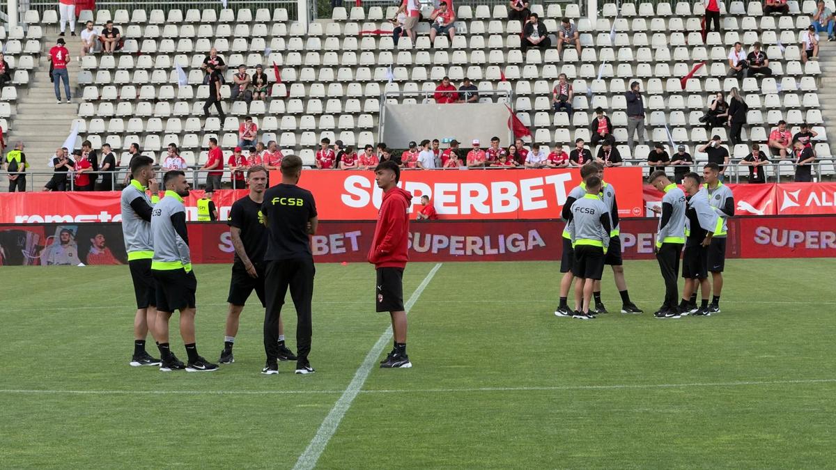 Dinamo - FCSB, imagini înainte de meci