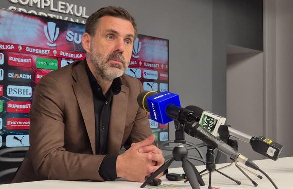 Zeljko Kopic și-a discutat viitorul în conferință: „Clubul trebuie să meargă înainte”