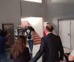 Dan Șucu a coborât în parcarea Sălii Rapid pentru a-i convinge să intre pe stadion la prezentarea lui Pancu