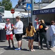 Imagini din fanzone-ul din Budapesta FOTO: Ionuţ Iordache (GSP)