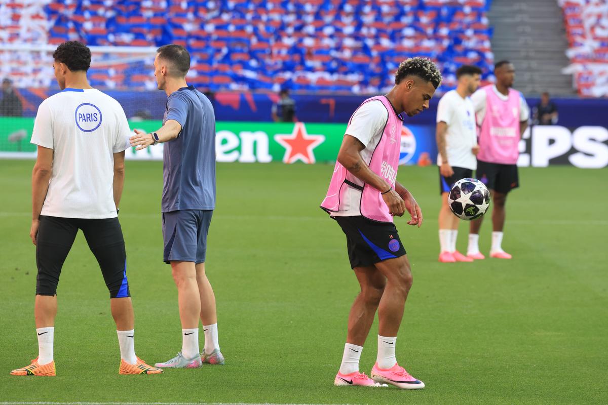 Imagini de la antrenamentul oficial al lui PSG