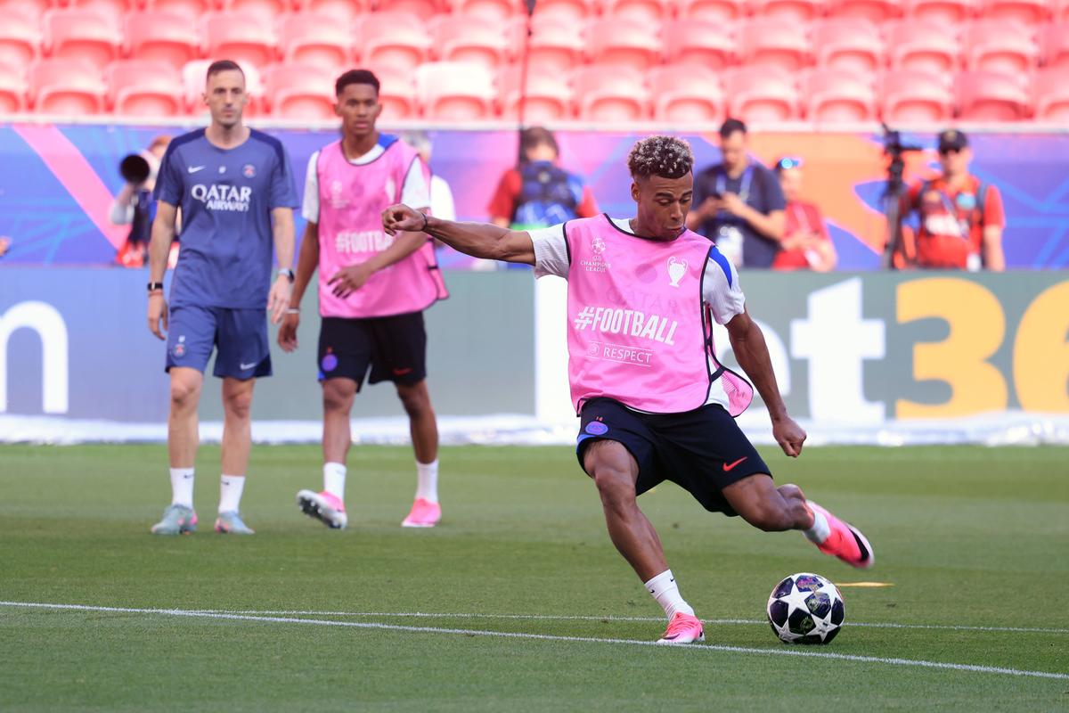 Imagini de la antrenamentul oficial al lui PSG