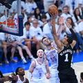 OKC Thunder - San Antonio Spurs, finala conferinței de vest, va avea nevoie de meci decisiv/Foto: Imago Images
