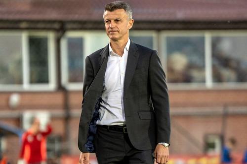 Ovidiu Burcă (46 de ani), antrenorul lui Sepsi, a anunțat remanierea lotului după promovarea în Superliga/ FOTO: Facebook @Sepsi OSK